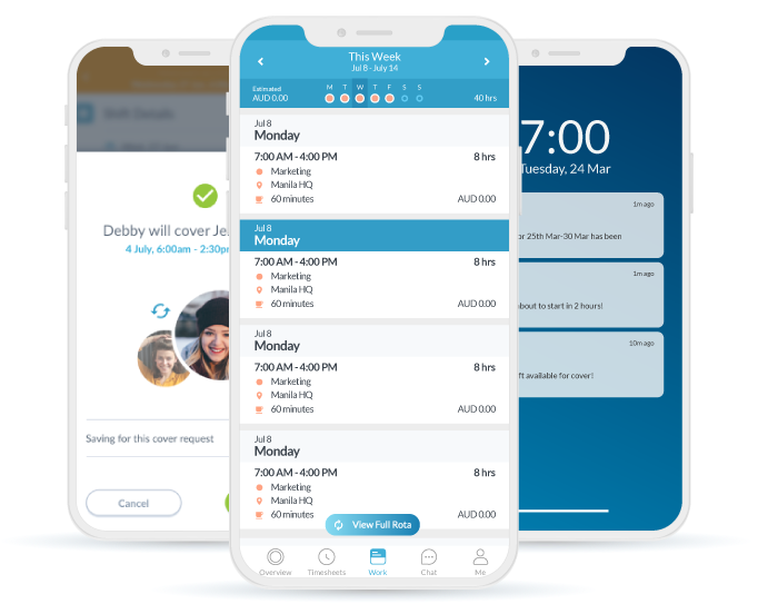 App per gestione turni e presenze dei dipendenti