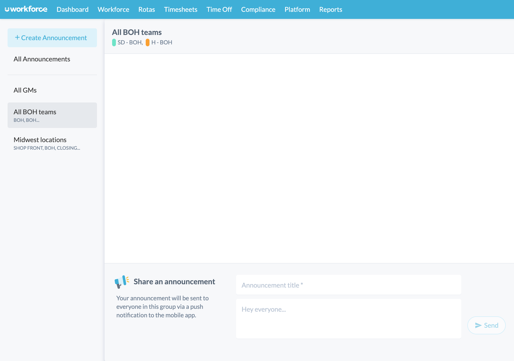 software gestione turni dipendenti con comunicazioni in tempo reale